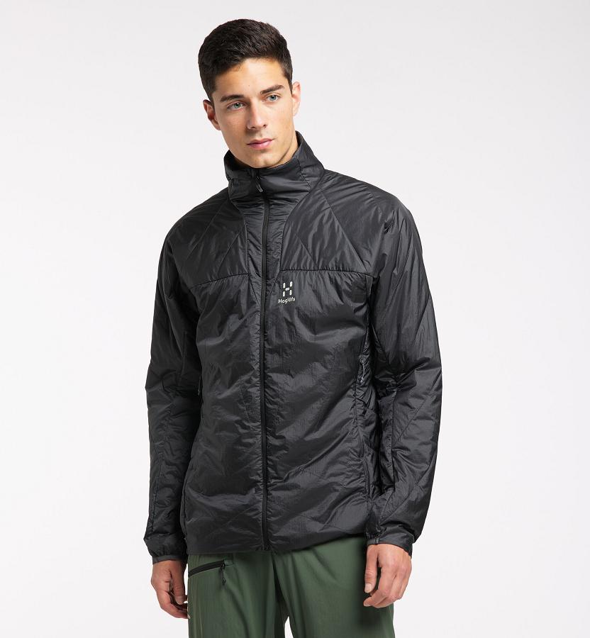 Haglöfs Mens L.I.M Barrier Down Jacket Black New Zealand 45126LVWD